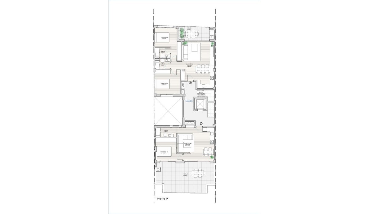 Nouvelle construction - Attique - Guardamar del Segura - Centro