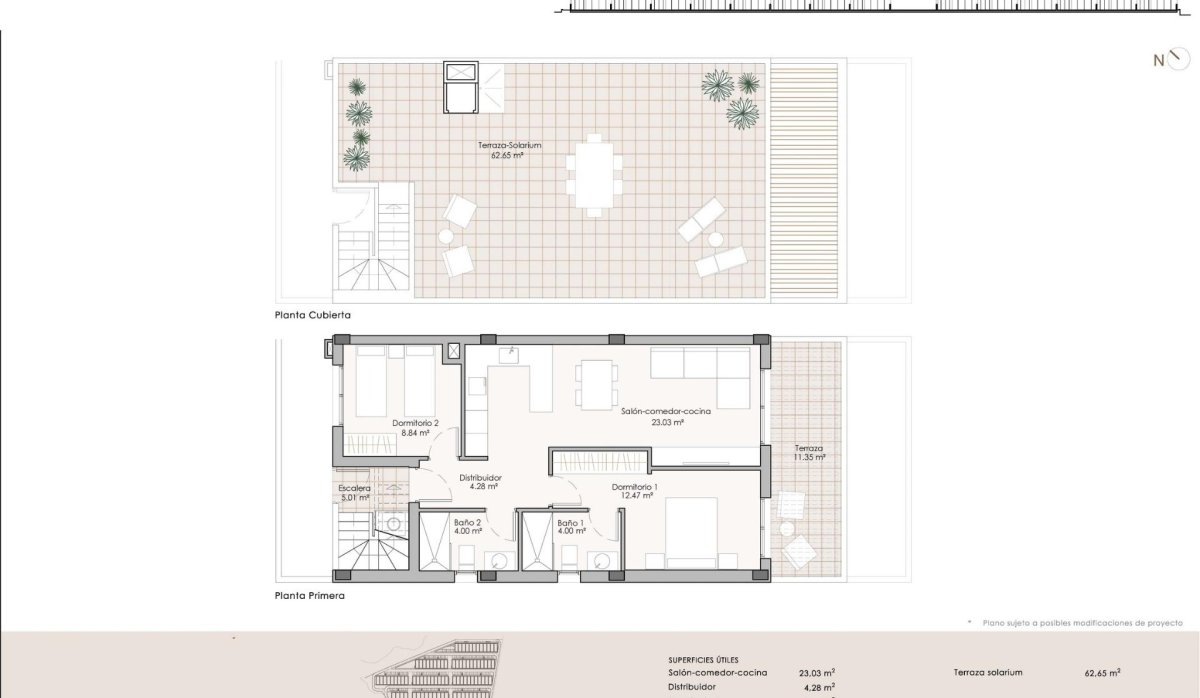 Nouvelle construction - Attique - Pulpi - Aguilón Golf