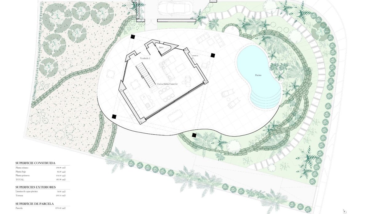 Nouvelle construction - Villa - Orihuela - Las Colinas Golf