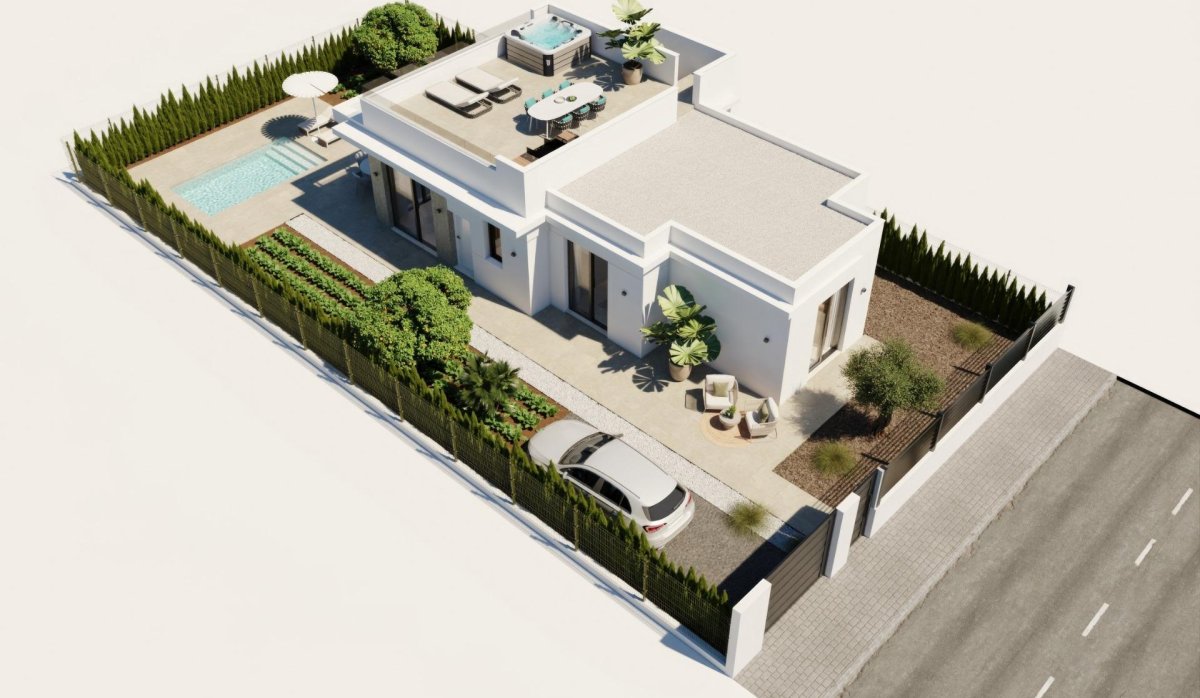 Nouvelle construction - Villa - Fuente Álamo - Hacienda Del Álamo Golf