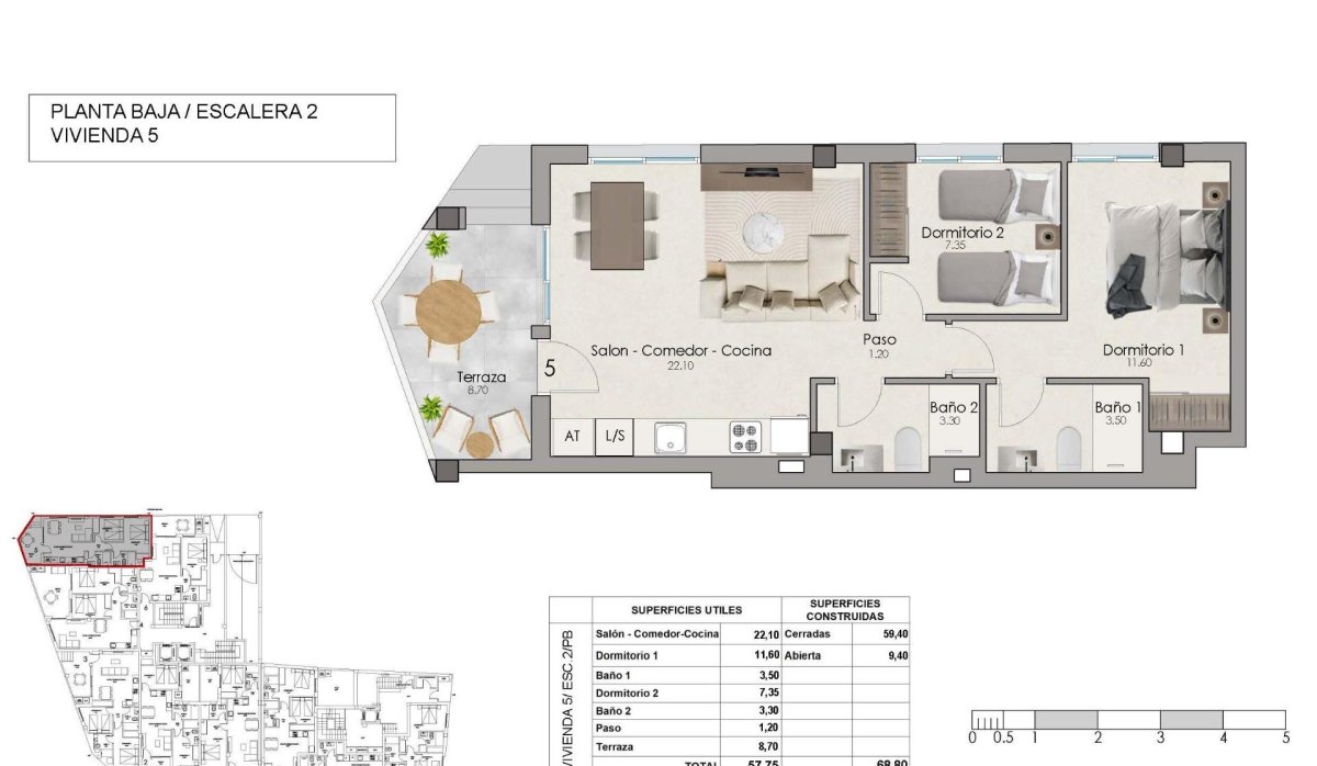 Nouvelle construction - Appartement - Santa Pola - Estacion de autobuses