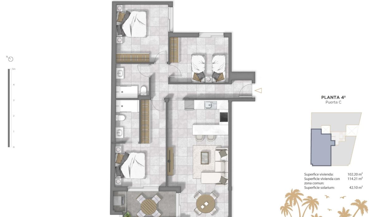 Nouvelle construction - Attique - Guardamar del Segura - Pueblo