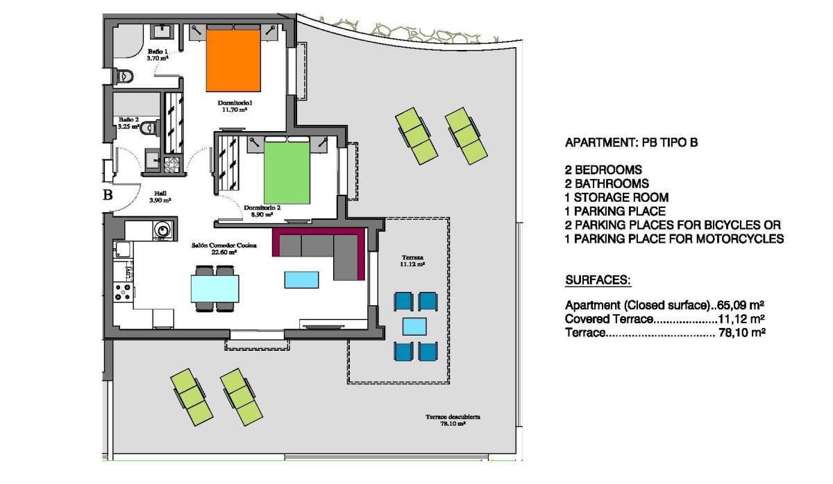 Nouvelle construction - Apartment - Orihuela Costa - Las Filipinas