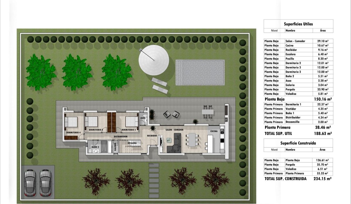 Nouvelle construction - Villa - Pinoso - Pinoso - El Pinós