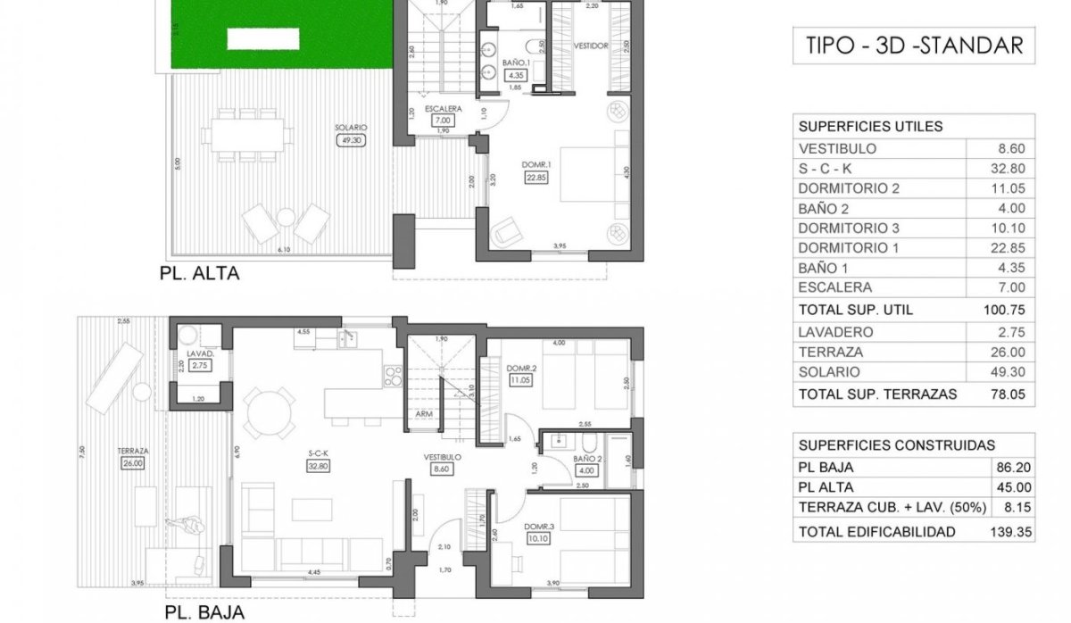 Nouvelle construction - Villa - Orihuela Costa - La Ciñuelica