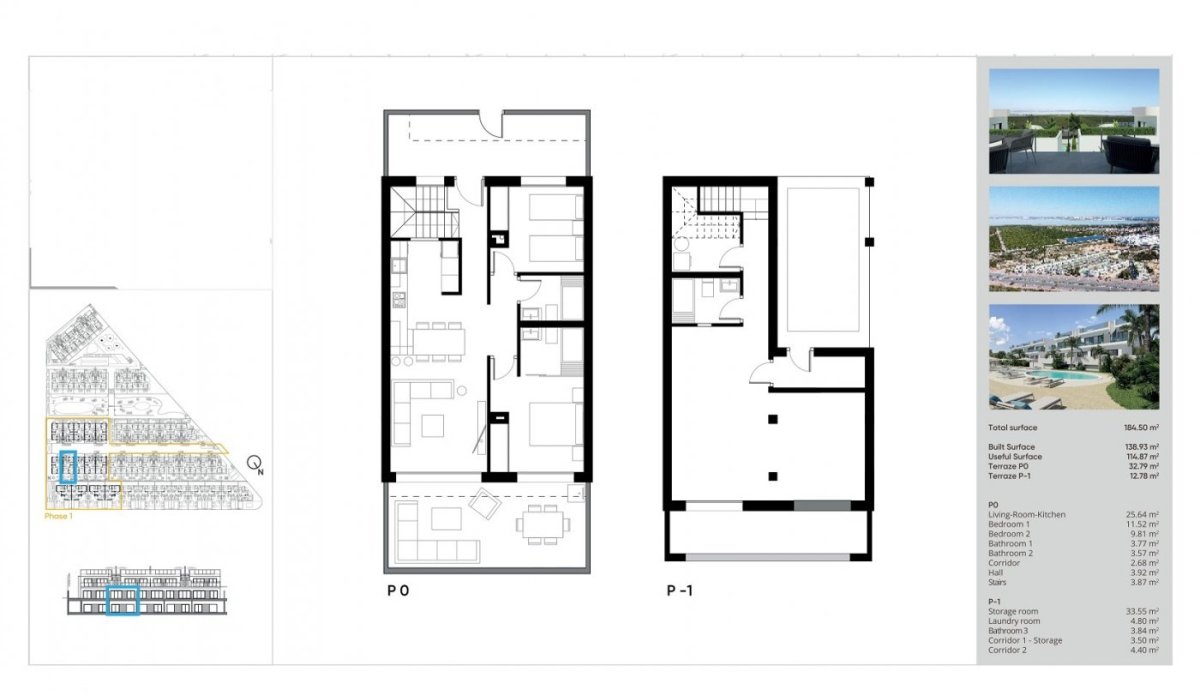 New Build - Bungalow - Torrevieja - Lago Jardin