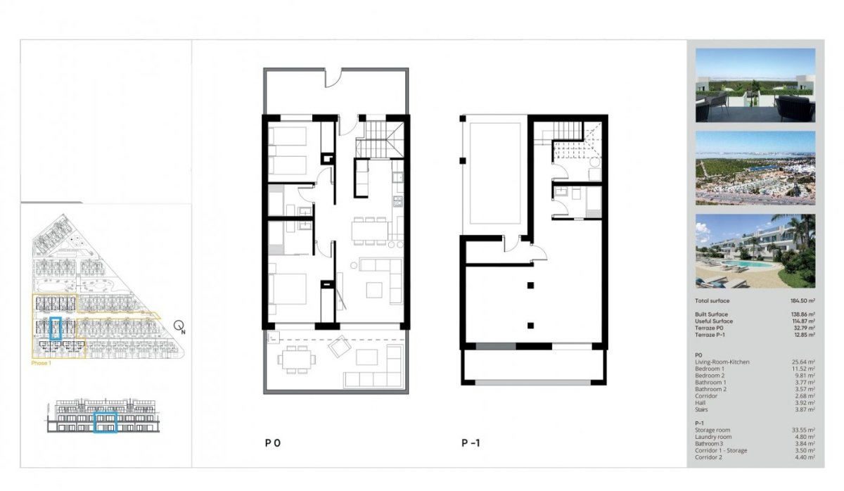 New Build - Bungalow - Torrevieja - Lago Jardin