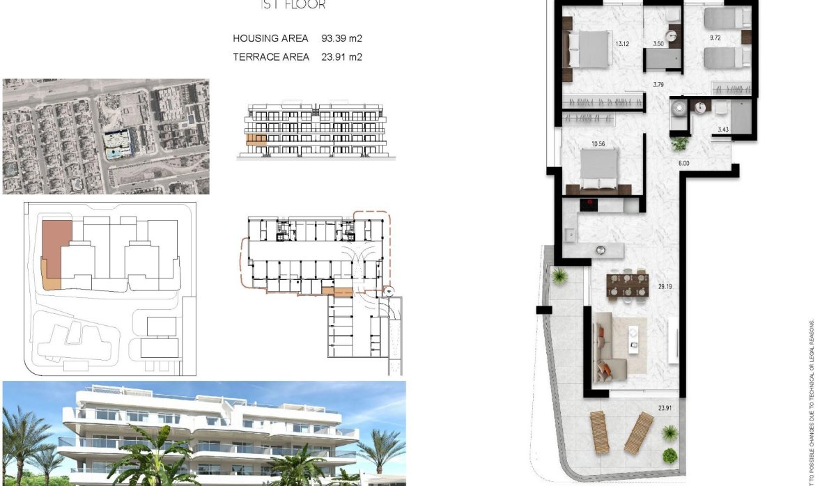 Nouvelle construction - Apartment - Orihuela Costa - Lomas de Cabo Roig