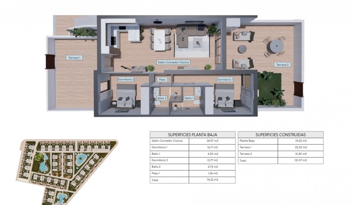 New Build - Bungalow - Torrevieja - Los Balcones