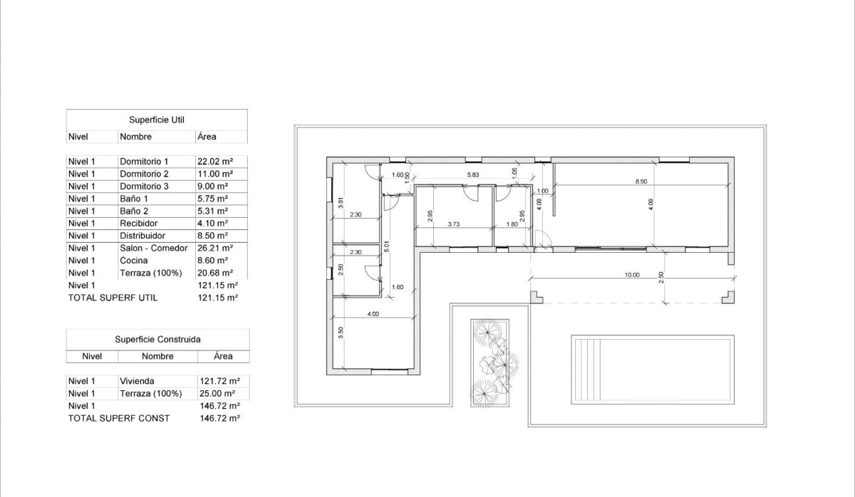 New Build - Villa - Pinoso - Lel