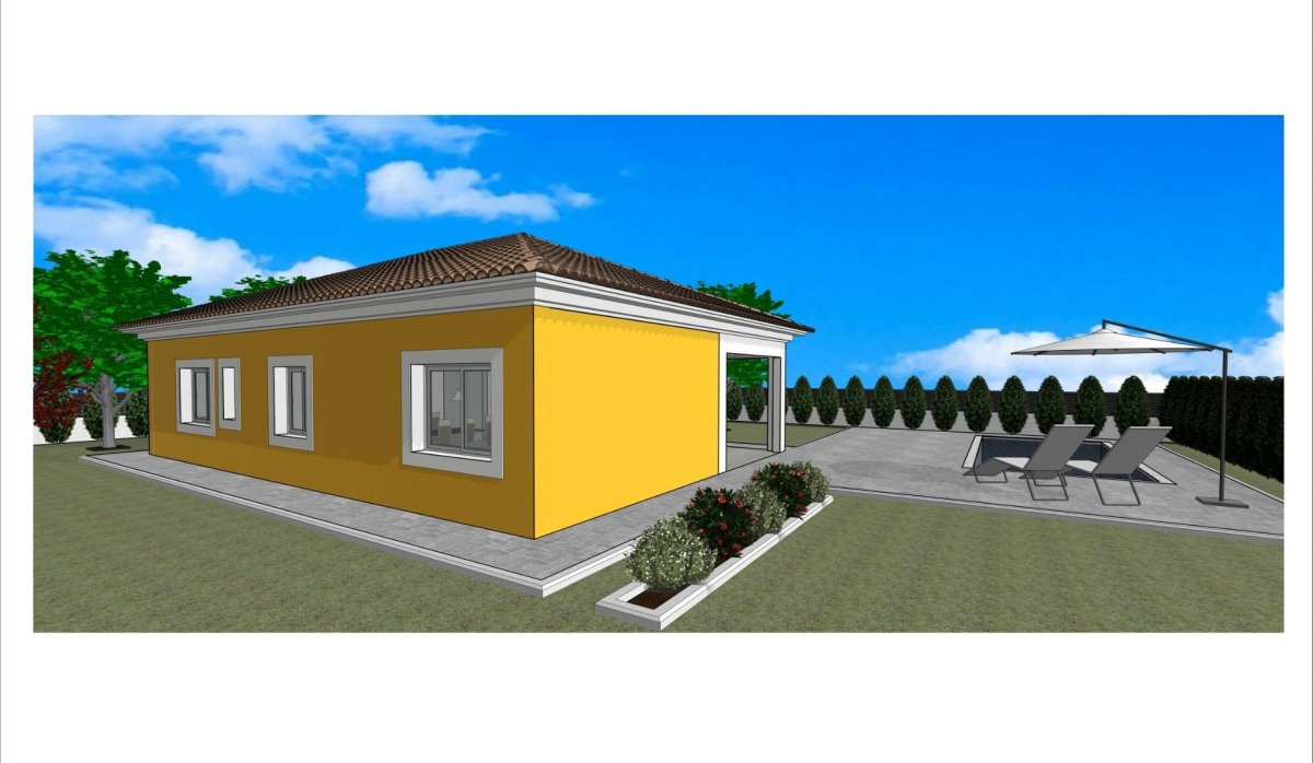 Obra nueva - Villa - Pinoso - Lel