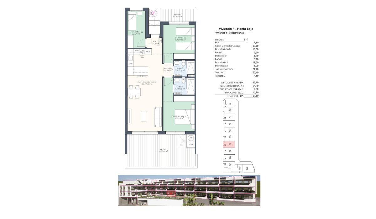 Obra nueva - Apartamento / piso - Benijofar - Pueblo