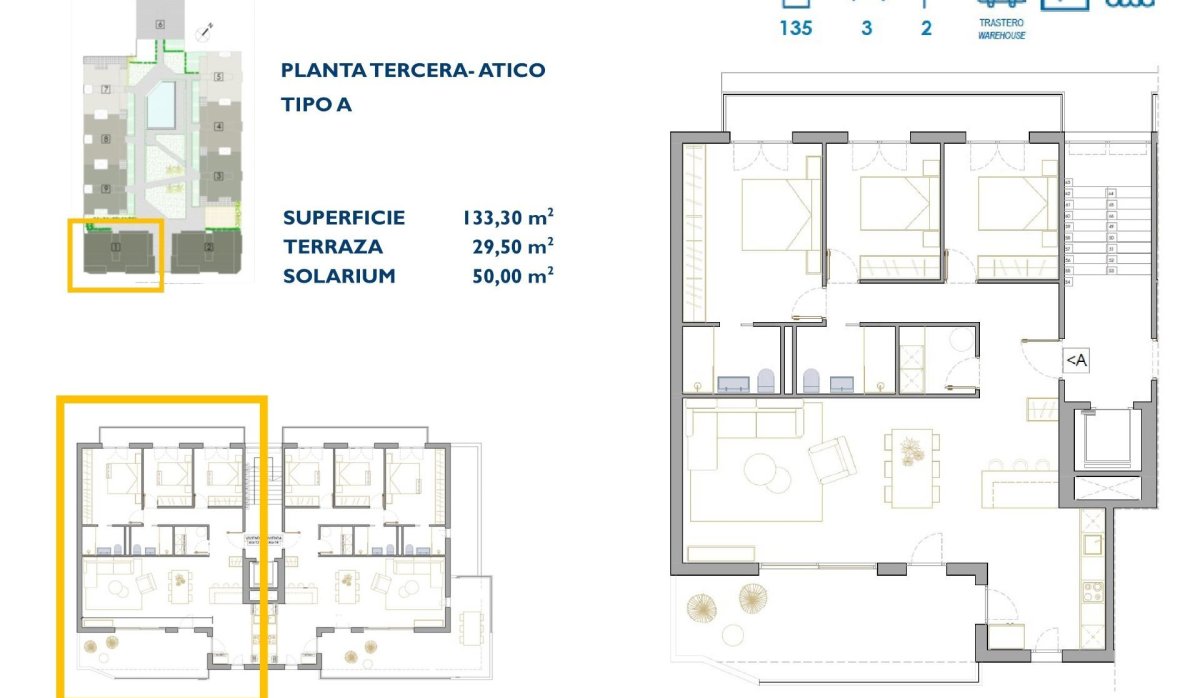 Nouvelle construction - Attique - San Pedro del Pinatar - Pueblo