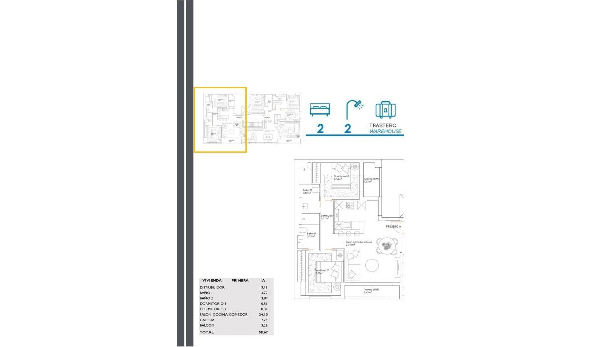 Nouvelle construction - Apartment - San Javier - Santiago De La Ribera