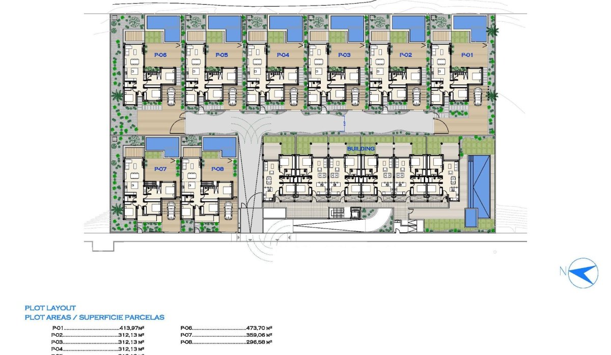 Obra nueva - Villa - Los Alcazares - Serena Golf