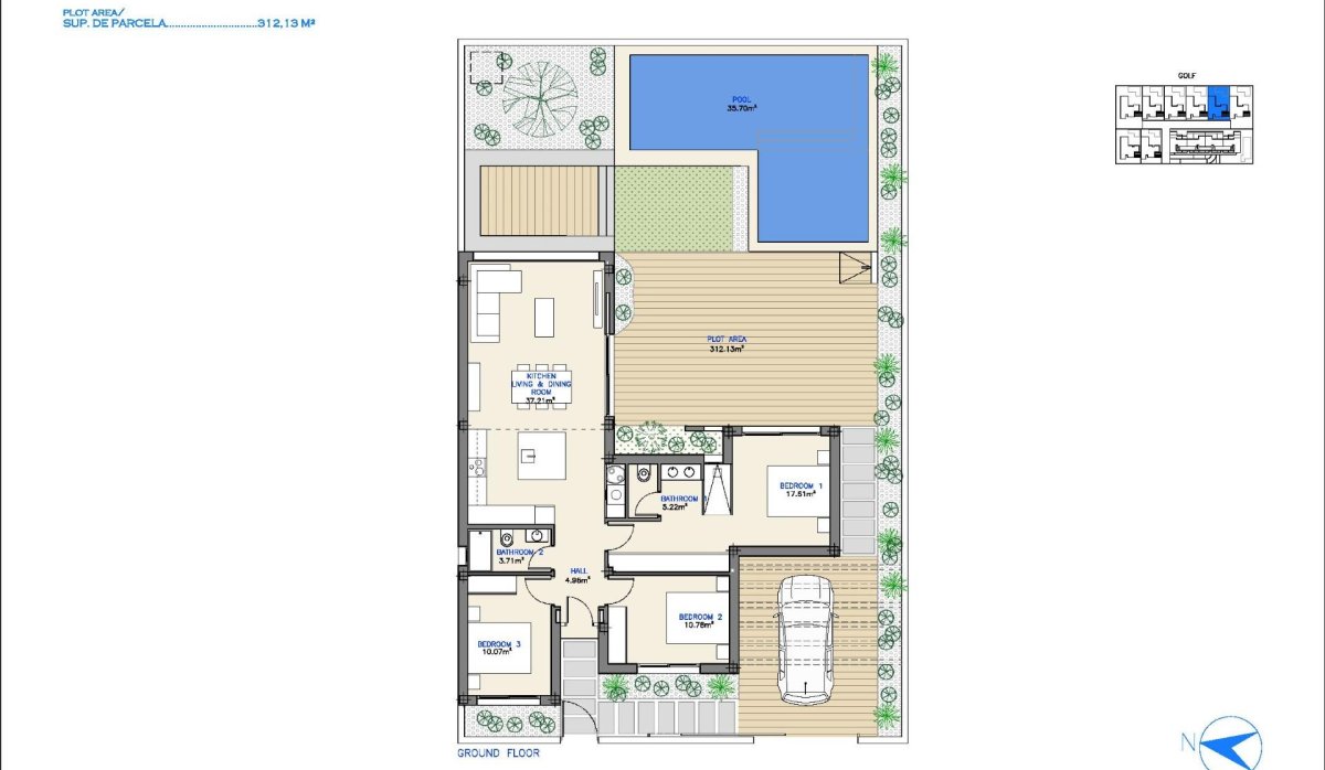 New Build - Villa - Los Alcazares - Serena Golf