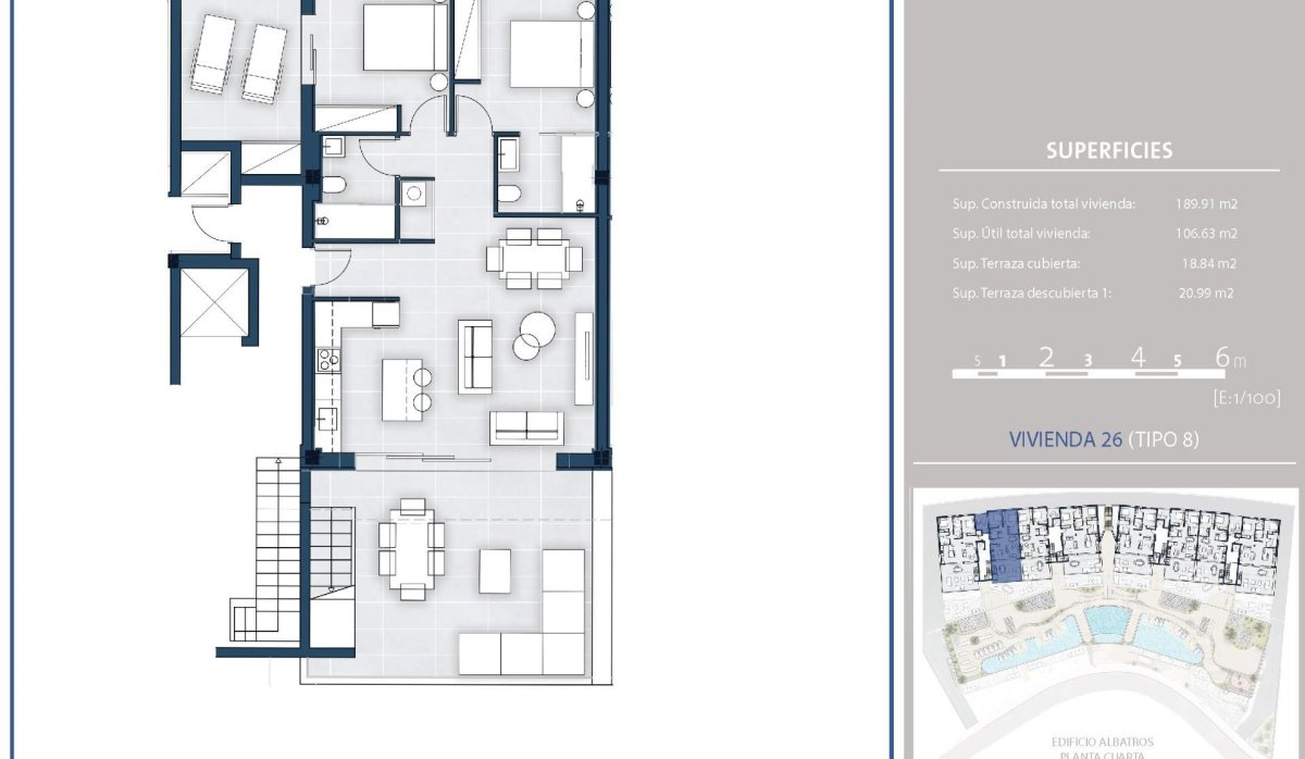 Nouvelle construction - Attique - 3409 - pueblo