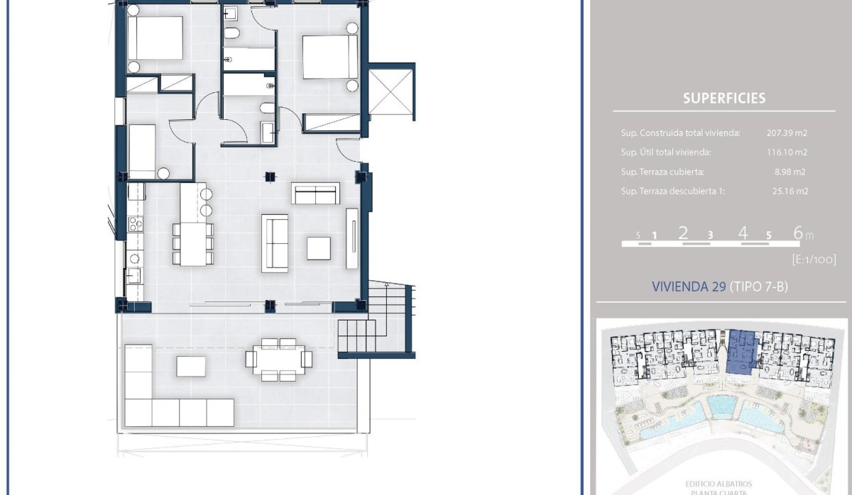 Nouvelle construction - Attique - 3409 - pueblo