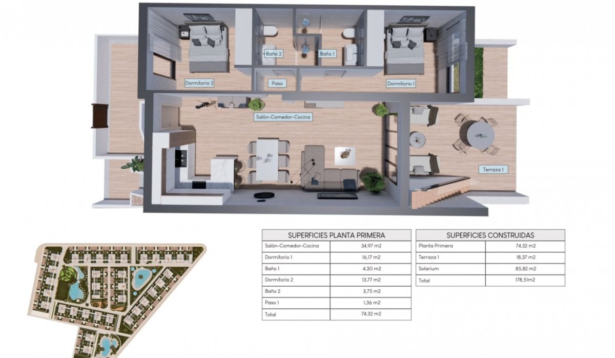 Nouvelle construction - Bungalow - Torrevieja - Los Balcones