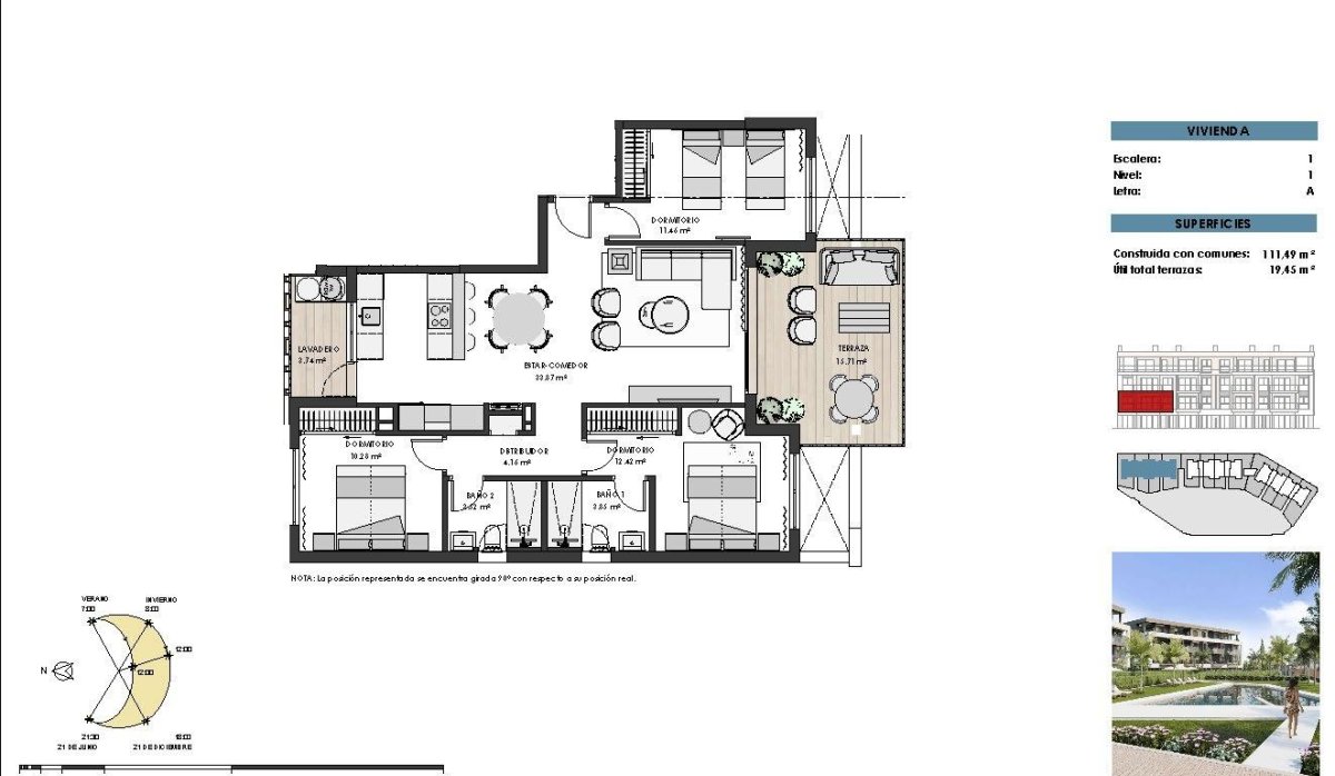 Nouvelle construction - Apartment - Torre Pacheco - Santa Rosalia Lake And Life Resort