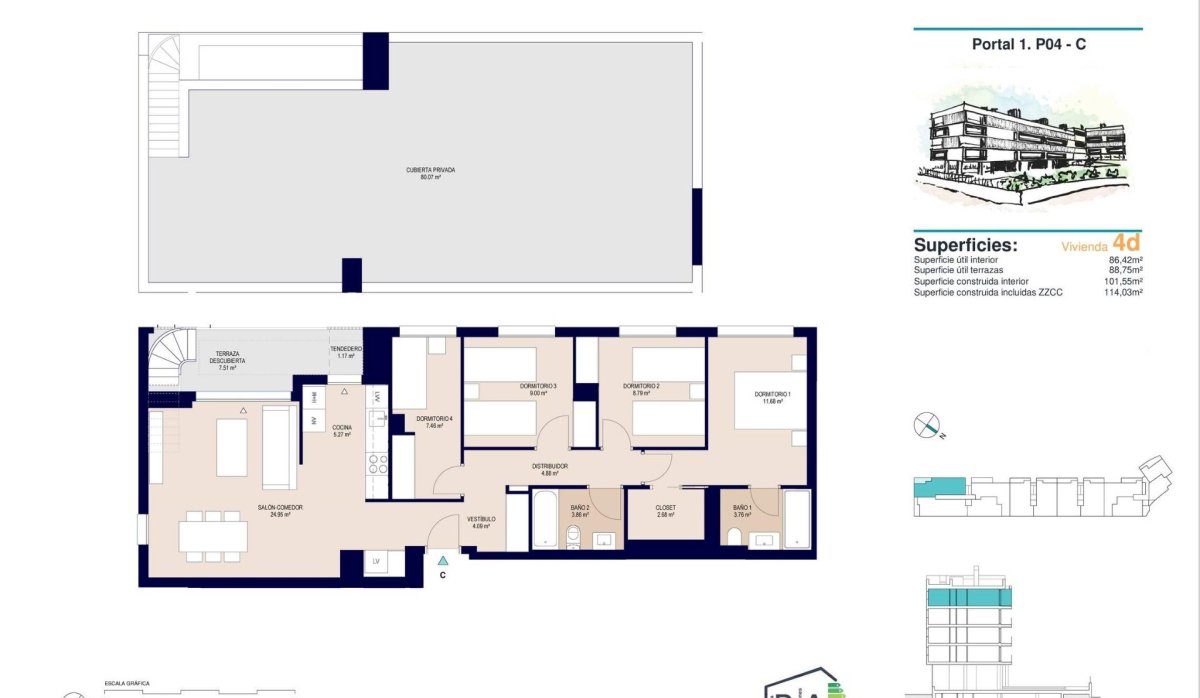 Nouvelle construction - Attique - Alicante - San Agustín-PAU 2