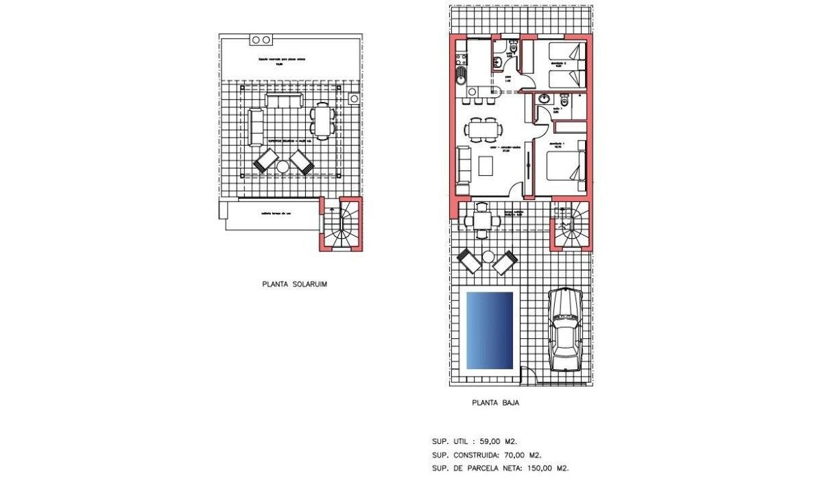 Nouvelle construction - Town House - Fuente Álamo - La Pinilla