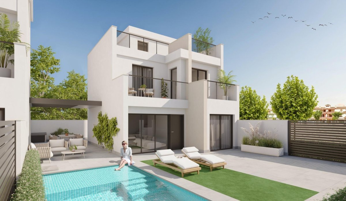 Obra nueva - Villa - Los Alcazares - Playa la Atascadera