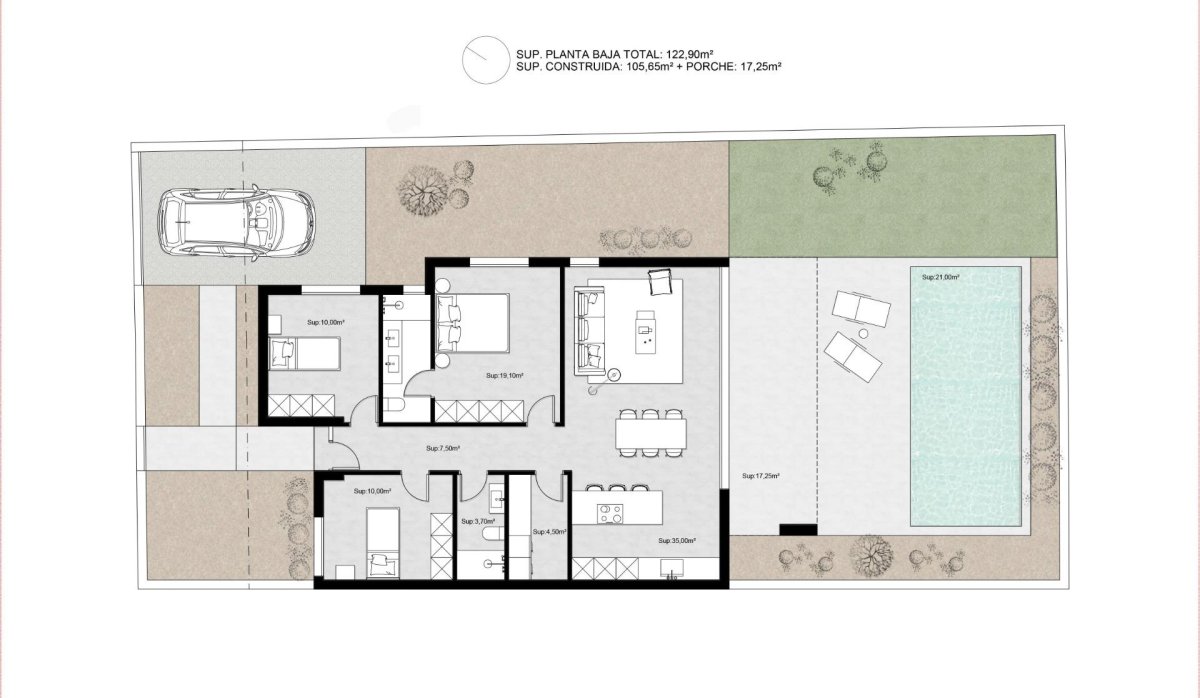 New Build - Villa - Molina De Segura - Urb. La Quinta