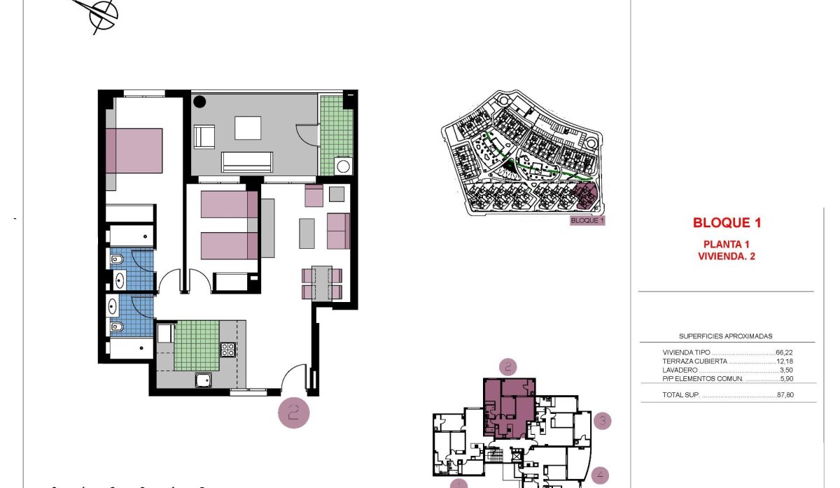 Nouvelle construction - Apartment - Pilar de la Horadada - Mil Palmeras