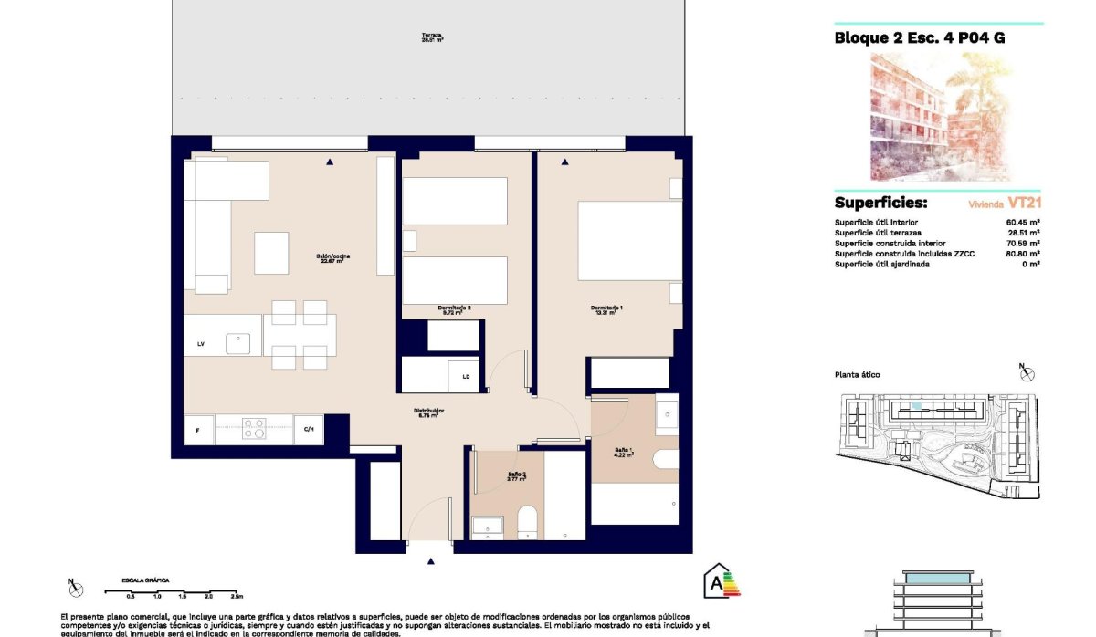 Nouvelle construction - Attique - Denia - Puerto