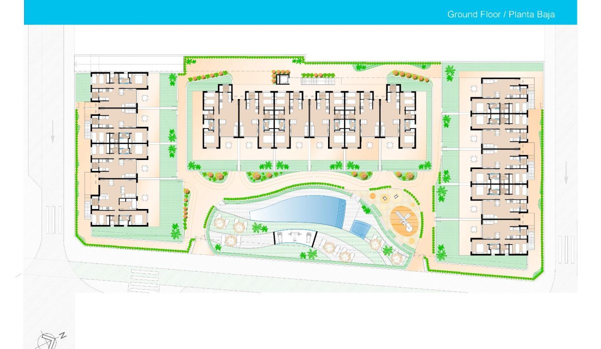 Obra nueva - Bungalow - Pilar de la Horadada - Polideportivo