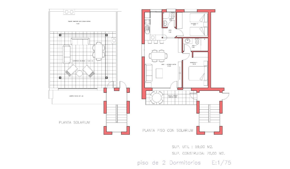 Nouvelle construction - Bungalow - Fuente Álamo - La Pinilla