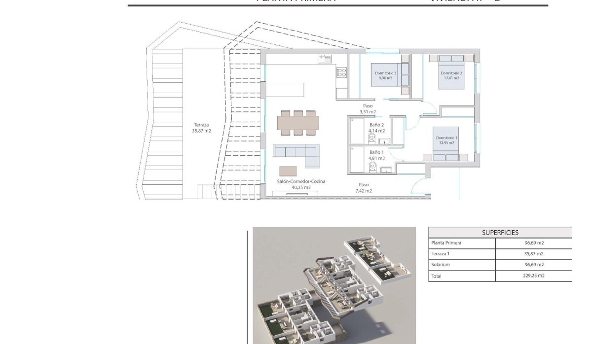 New Build - Bungalow - Finestrat - Balcón De Finestrat