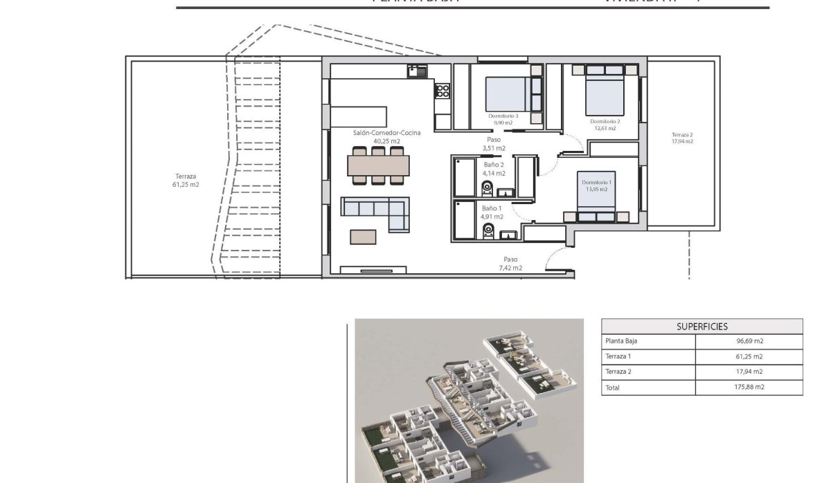 New Build - Bungalow - Finestrat - Balcón De Finestrat