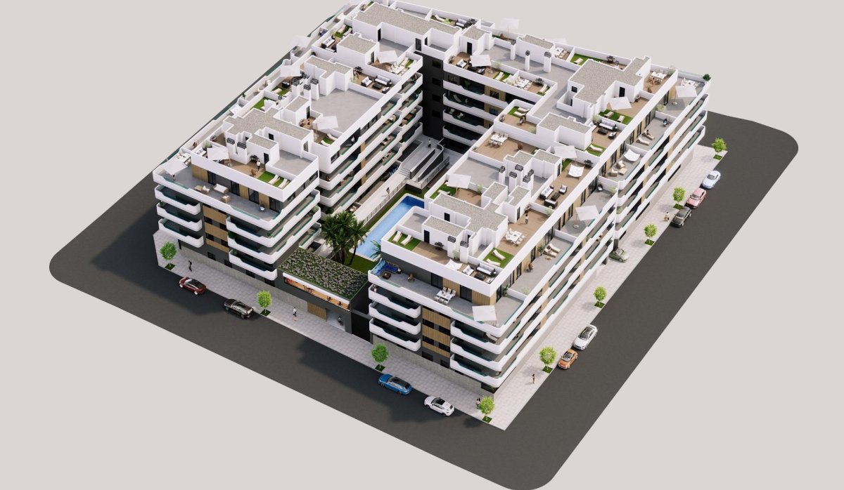 New Build - Apartment / flat - Santa Pola - Estacion de autobuses