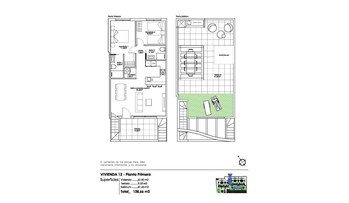 Obra nueva - Bungalow - Pilar de la Horadada - Parque Ramon eugenio Escudero