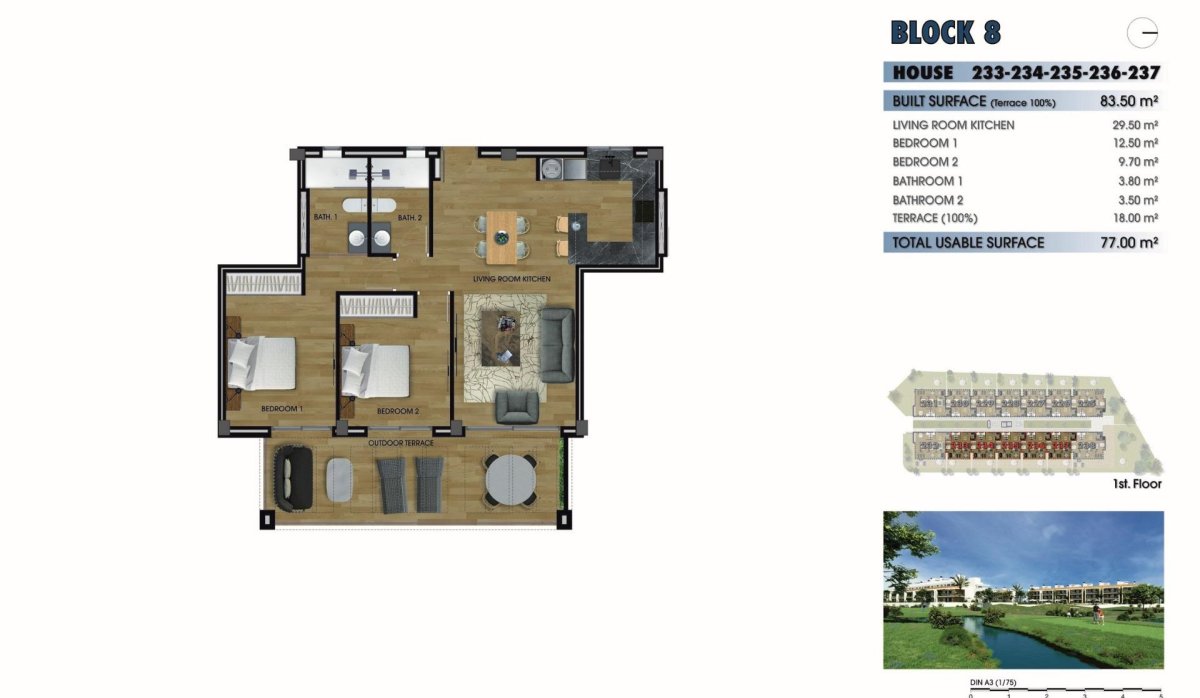 Obra nueva - Apartamento / piso - Los Alcazares - La Serena Golf