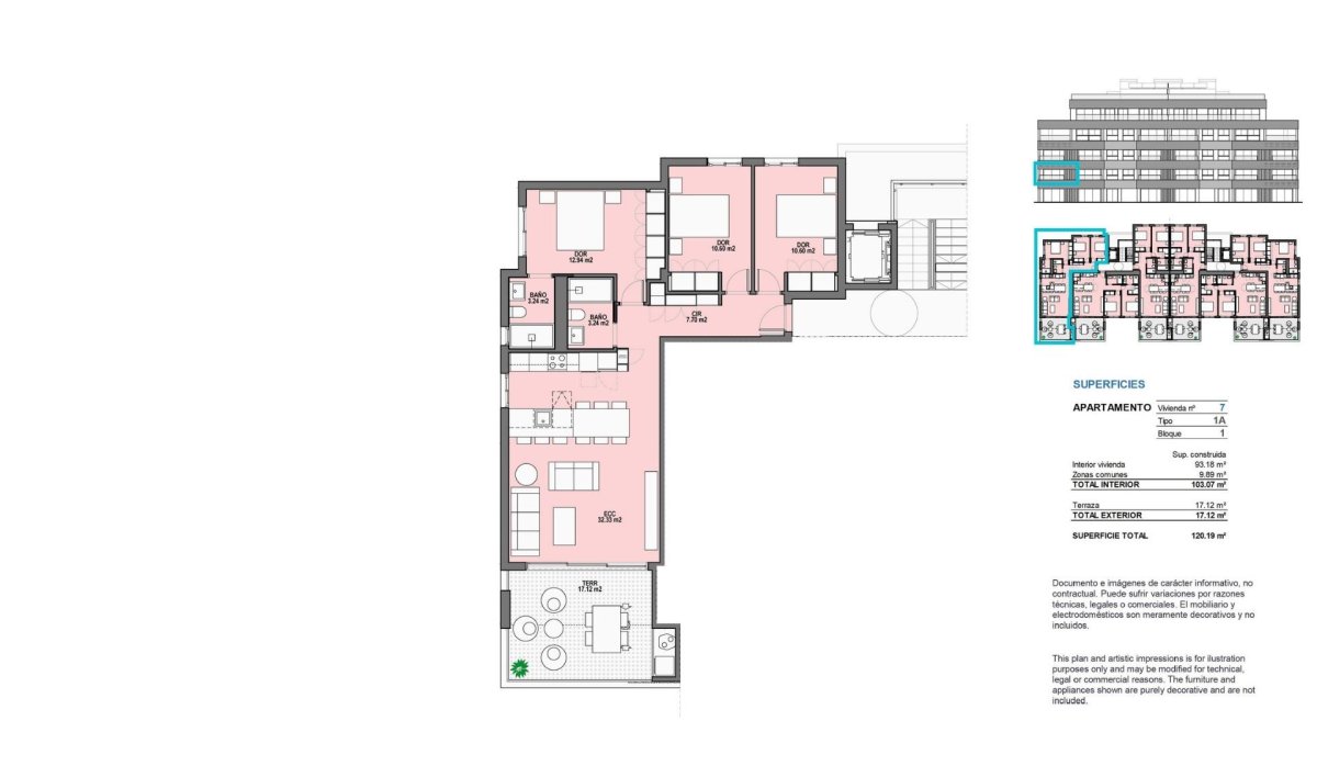 Obra nueva - Apartamento / piso - Torre Pacheco - Santa Rosalia Lake And Life Resort