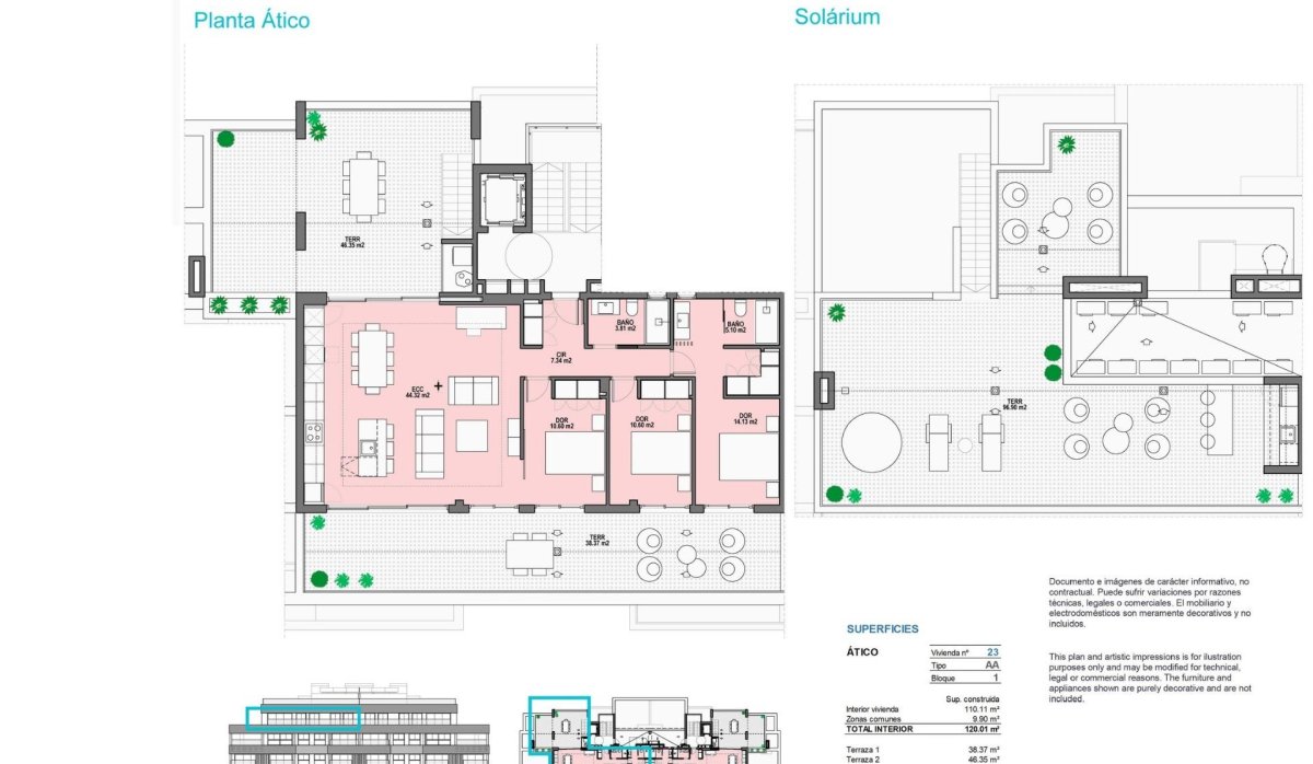 Nouvelle construction - Attique - Torre Pacheco - Santa Rosalia Lake And Life Resort