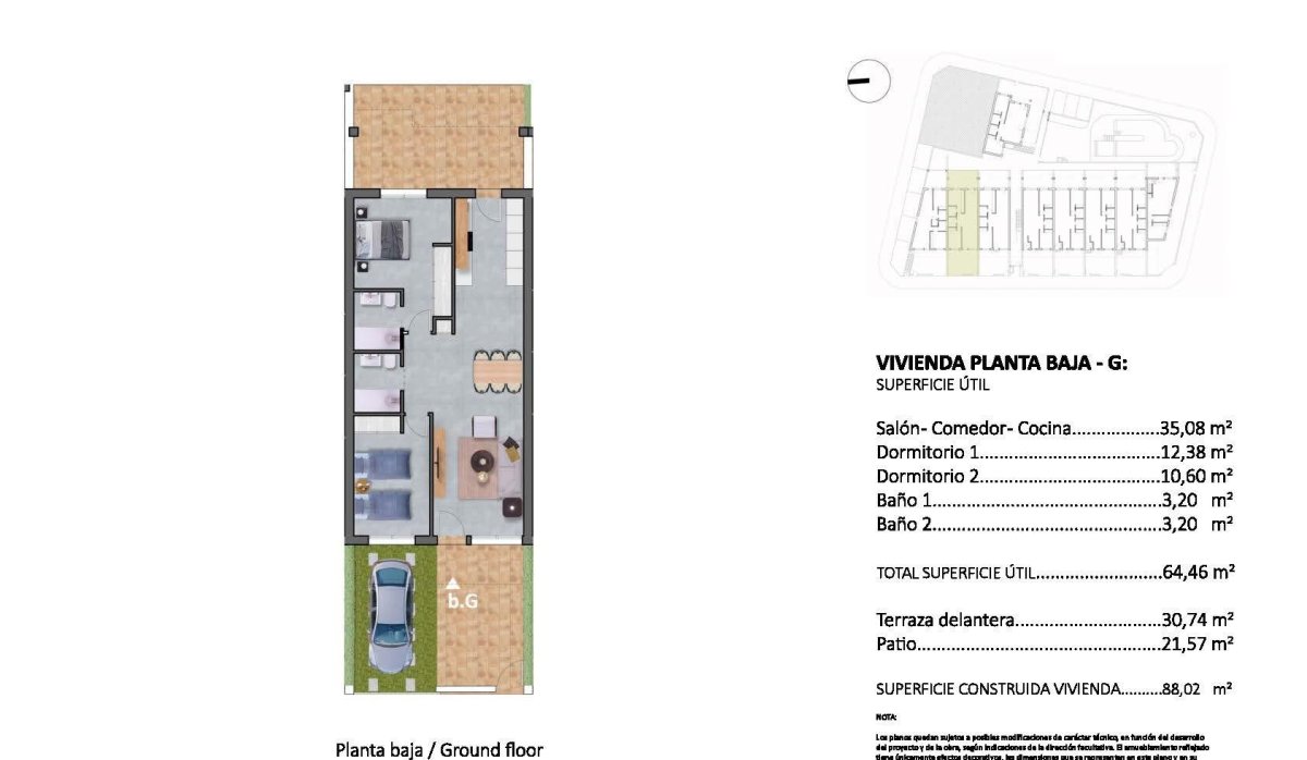 New Build - Bungalow - Pilar de la Horadada - pueblo