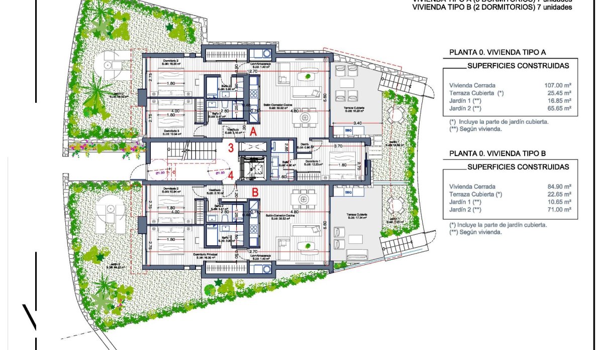 Nouvelle construction - Apartment - La Manga Club - Las Orquídeas