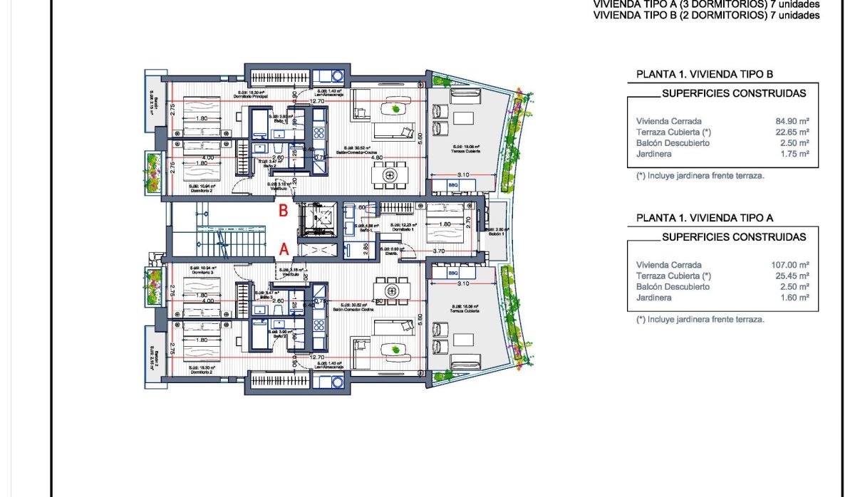 Nouvelle construction - Apartment - La Manga Club - Las Orquídeas