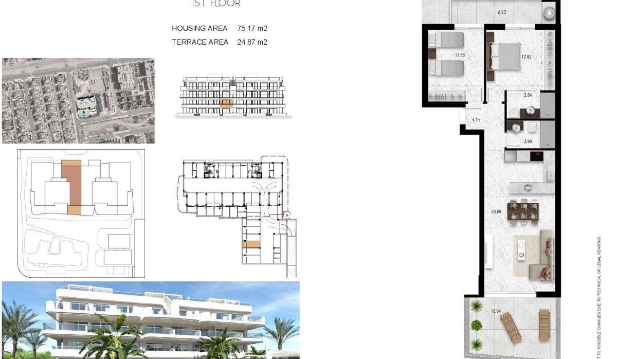 Nouvelle construction - Apartment - Orihuela Costa - Lomas de Cabo Roig