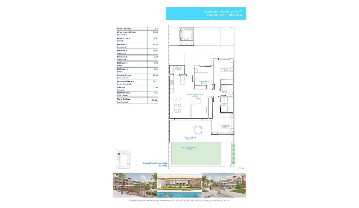 Nouvelle construction - Appartement - Pilar de la Horadada - Playa de las Higuericas