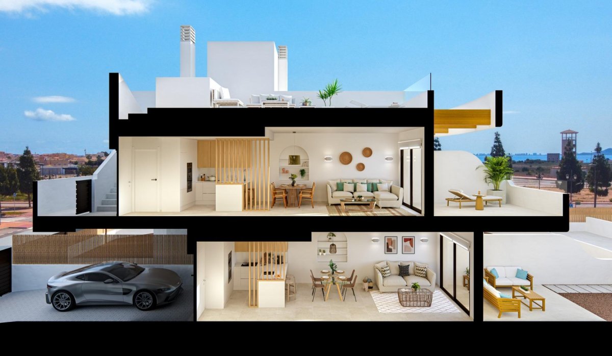 Nouvelle construction - Attique - Los Alcazares - Serena Golf