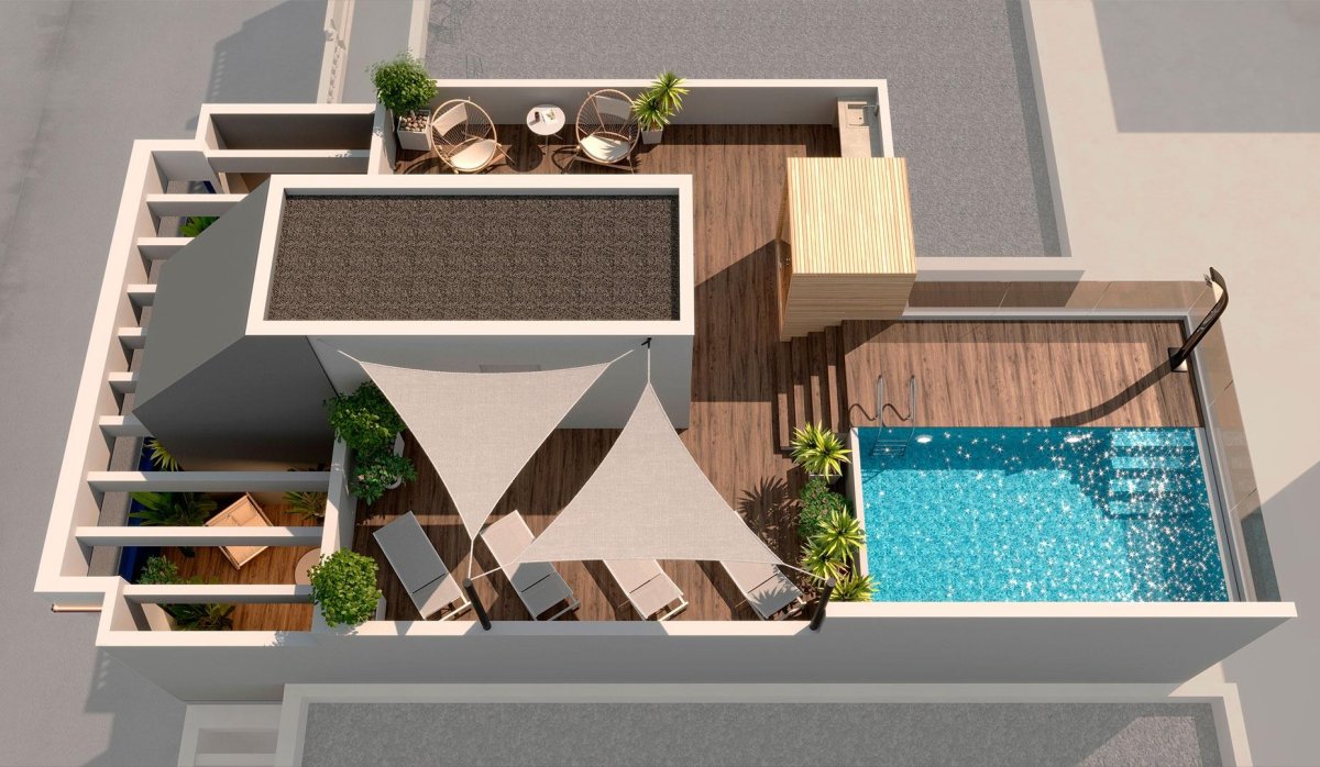 Obra nueva - Apartamento / piso - Torrevieja - Playa del Acequión