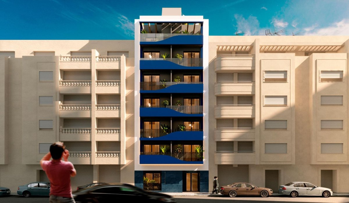 Obra nueva - Apartamento / piso - Torrevieja - Playa del Acequión