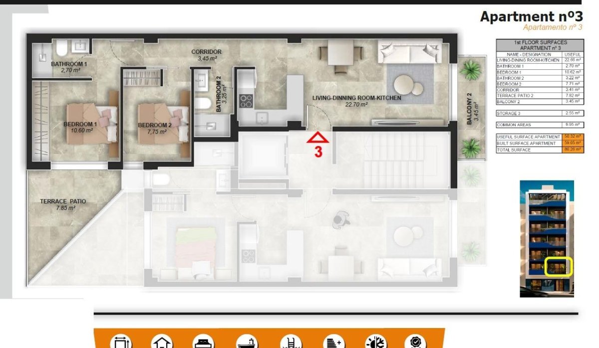 Obra nueva - Apartamento / piso - Torrevieja - Playa del Acequión