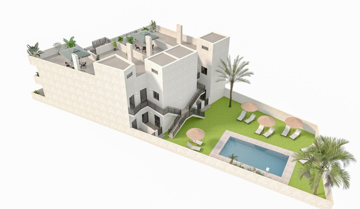 Obra nueva - Bungalow - Hondón de las Nieves - La Canalosa