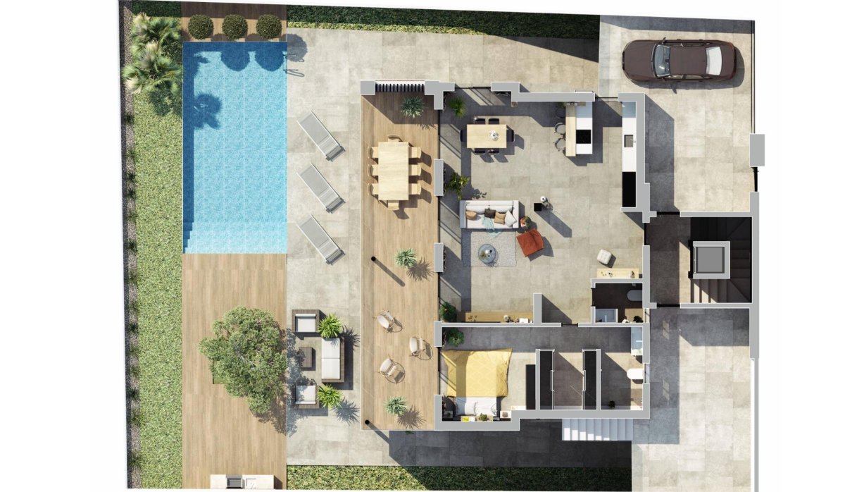 Obra nueva - Villa - Rojales - Golf La Marquesa (Ciudad Quesada)